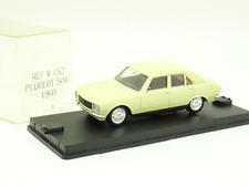 Verem 1/43 - Peugeot 504 Sedan Blanche 1968