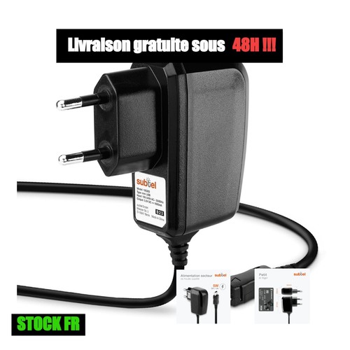 Subtel chargeur mini - usb, 5v