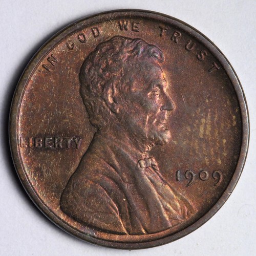 1909 lincoln wheat - 1909, v.d.b.