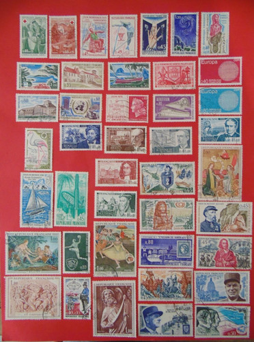 Timbres france oblitérés - france,