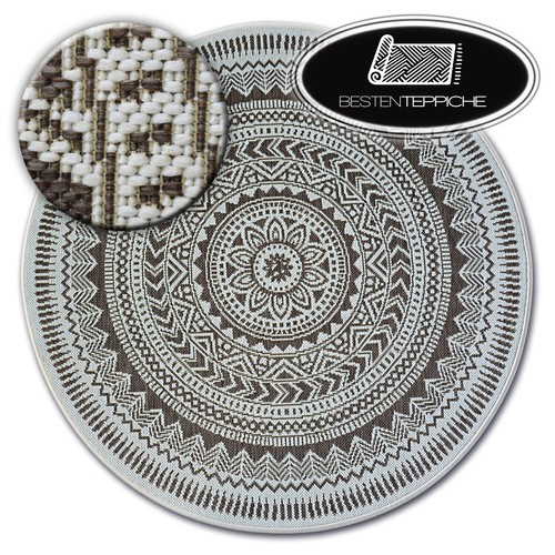 Tapis moderne rond sisal - tapis,