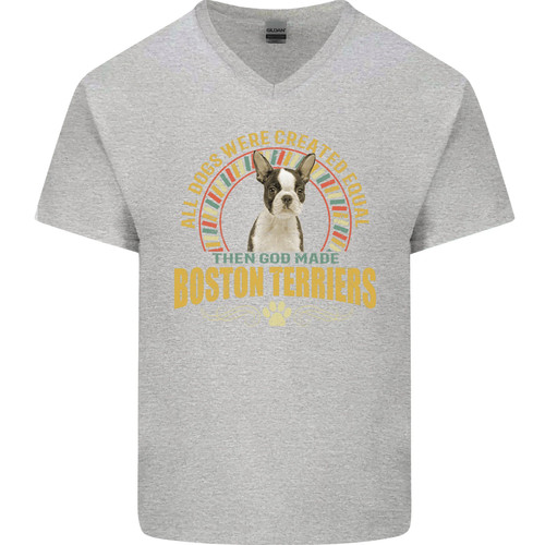 Chien boston terrier hommes - chien,