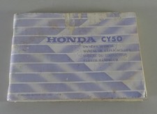 Operating Instructions/Owner's Manual Honda CY 50 status 1978 