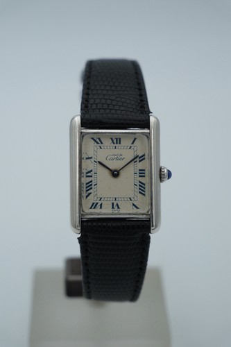 Cartier tank quartz argent - tank,