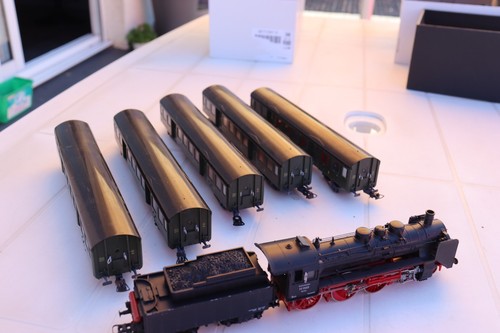 Lot locomotive vapeur - un,