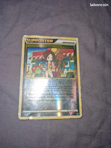 Carte pokemon fleuriste - carte,