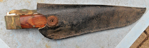 Ancien couteau chasse etui - ancien,