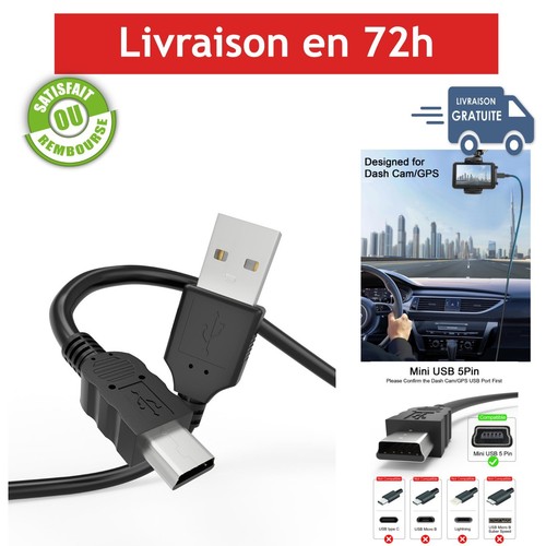 Câble charge usb mini - câble,