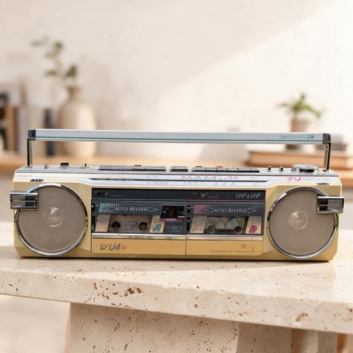 Sanyo rare boombox - sanyo,