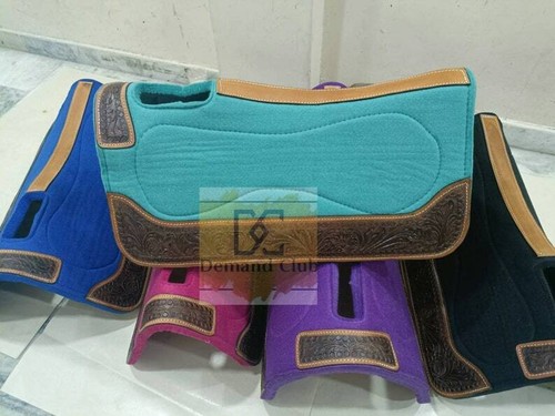 Western all colors teal felt - western,