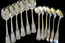 12 cuillères pelles à glace