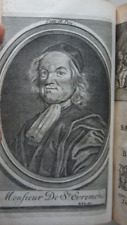 Saint-Evremond. Mélange curieux... Tome I seul. Amsterdam, 1706. Gravures.
