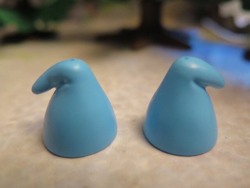 Bonnet bleu lutin père - 2x,