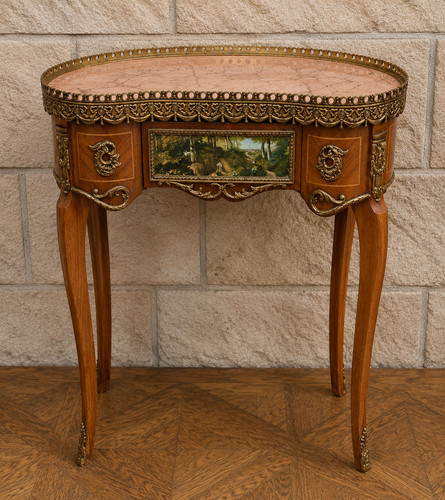 Bureau haricot style louis - haricot, de