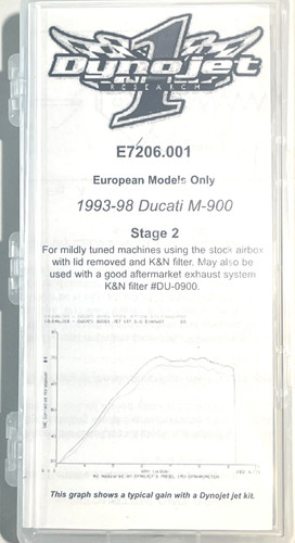 Dynojet ducati m900 1993 1998 - m900, 1993-1998