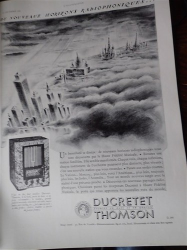 Radio ducretet thomson - thomson, +