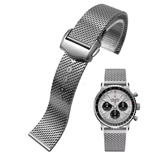 Steel milanese mesh - mesh, band