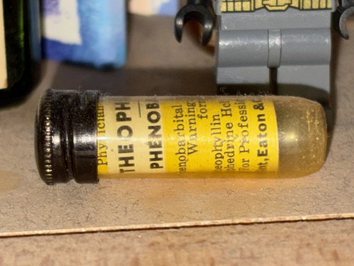 Phenobarbital ephedrine bottle - phenobarbital,