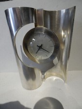 Ancienne horloge pendule HOUR LAVIGNE déco design 70's space age