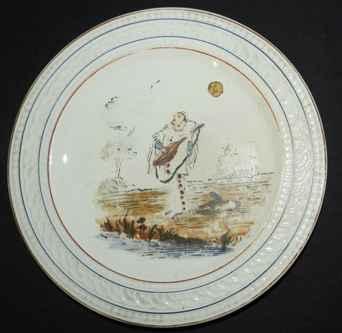 Assiette xixè décor - assiette,