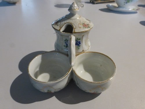 Ancien service condiments - service,