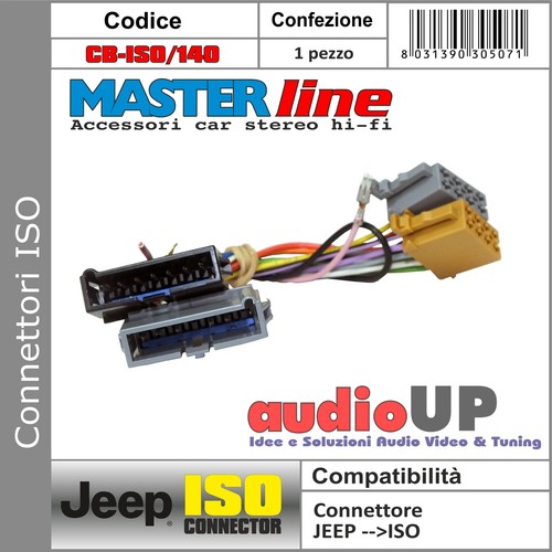 Connecteur iso radio original - iso,
