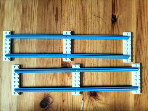 Rails droite 6 supports - droite,