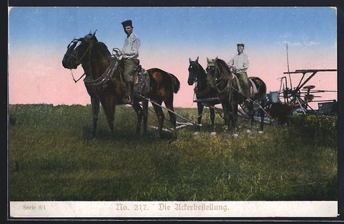 Carte postale soldats avec