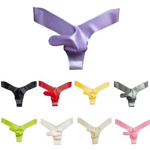 Slip homme latex caoutchouc