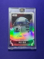 Star Wars R2-D2 r2d2 Autograph Auto Signed Lee Towersey Operator For R2 / Sealed