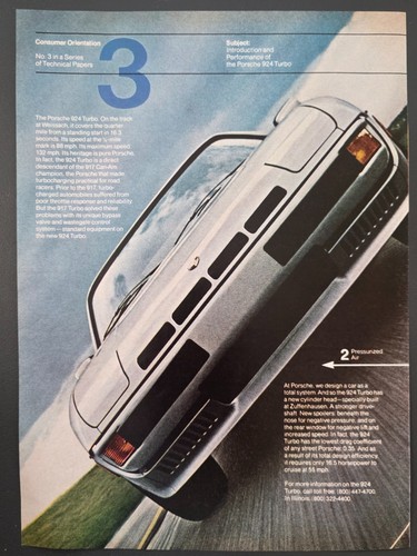 1979 page print porsche - 2-page,