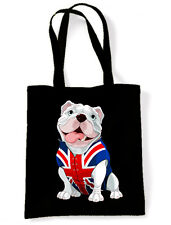 Bulldog Anglais Fourre-Tout  Sac Bandoulière - Union Jack - Choix de Couleurs