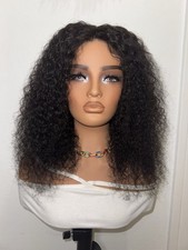 Perruque Sans Colle de Vrais cheveux humain 16 pouces closure 4x4, Densité 180%