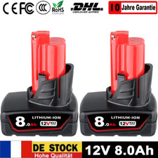 2X 12V pour batterie Milwaukee