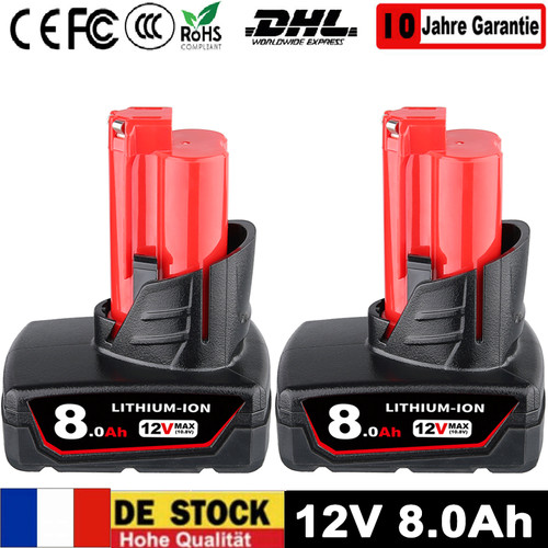 12v pour batterie milwaukee - pour,
