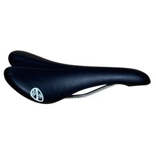 Velo Touring Saddle 270 x 140mm, 333g, Black Fixed Gear Track AC Badge EUC