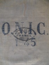 ancien sac toile de jute