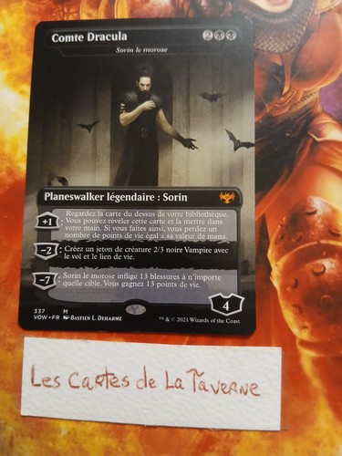 Carte magic comte dracula - carte,