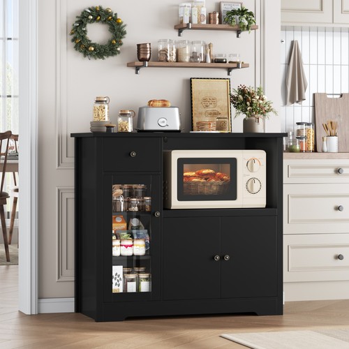 Meuble micro ondes armoire - meuble, de