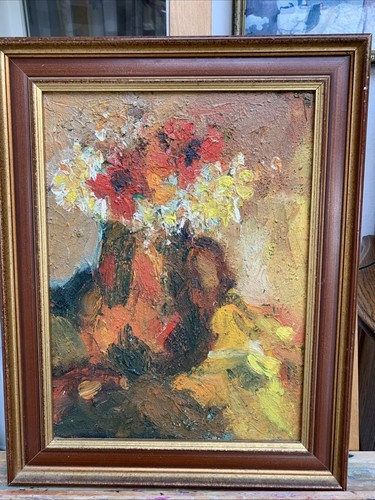 Peinture huile - peinture, à