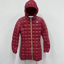 K-Way Thermo Reversible Down Jacket Parka Coat Ladies Size S