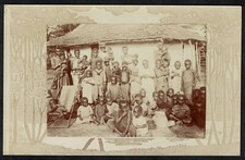 Cpa Carte Photo Congo Belge