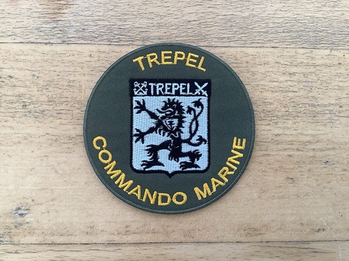 Insigne tissu commando marine - insigne,
