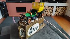 ANTIQUE GUISVAL SPAIN CAR TOY 1/12 WHITE 1906 ELECTRIC BATTERY TOY TBB