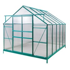 Serre de jardin alu "DEN HAAG" 7 m² D47017