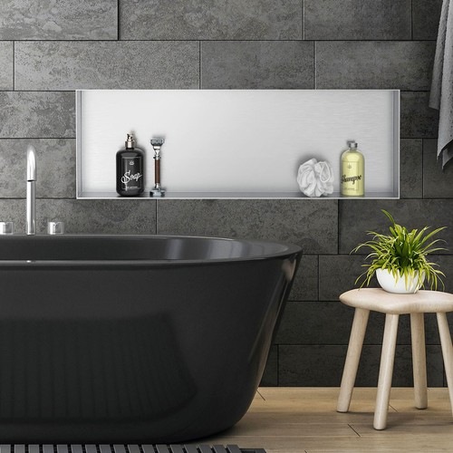 étagère murale douche niche - Étagère,