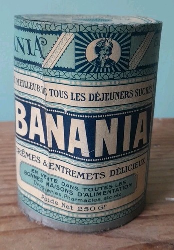 Ancienne boite banania factice - boite,