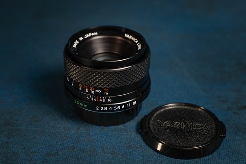 Objectif yashica dsb 50mm - 50mm, f2