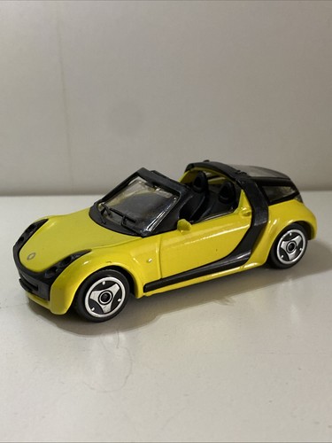 Burago smart cabriolet jaune - smart,