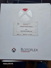 Rotoflex VSI 250  Rewind Operator Machine Manual